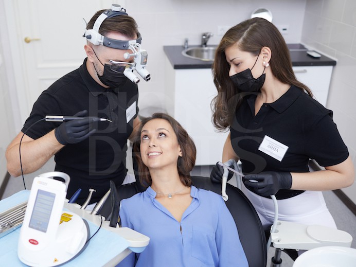 лечение кисты зуба лазером